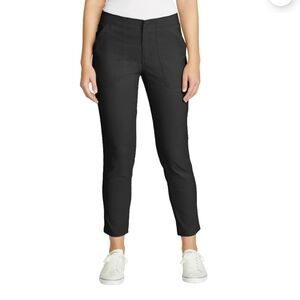 Eddie Bauer Horizon Straight Ankle Pants Black